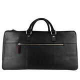 ROUGER Luxury Weekender Leather Bag - ARDB1002BK ARCADIO