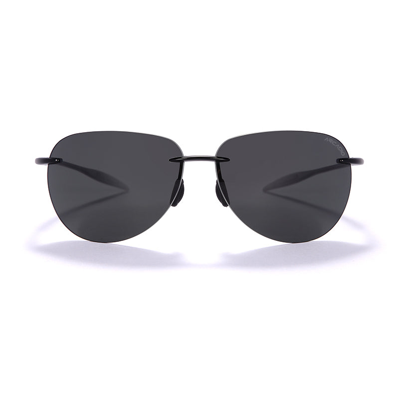 Frameless aviator sunglasses sale