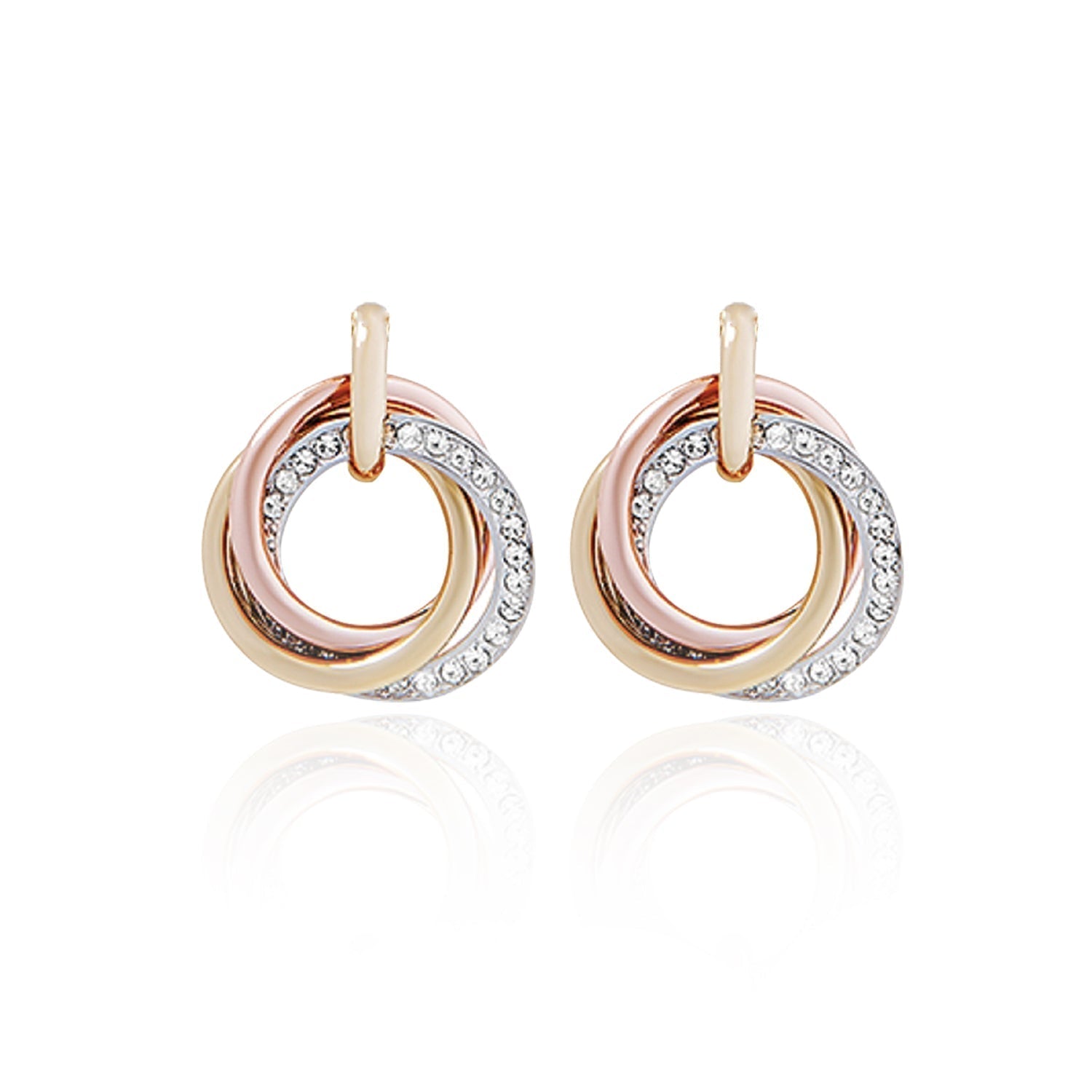 Russian Sparkle Trio Jewellery Set - ARJW1031RG ARCADIO