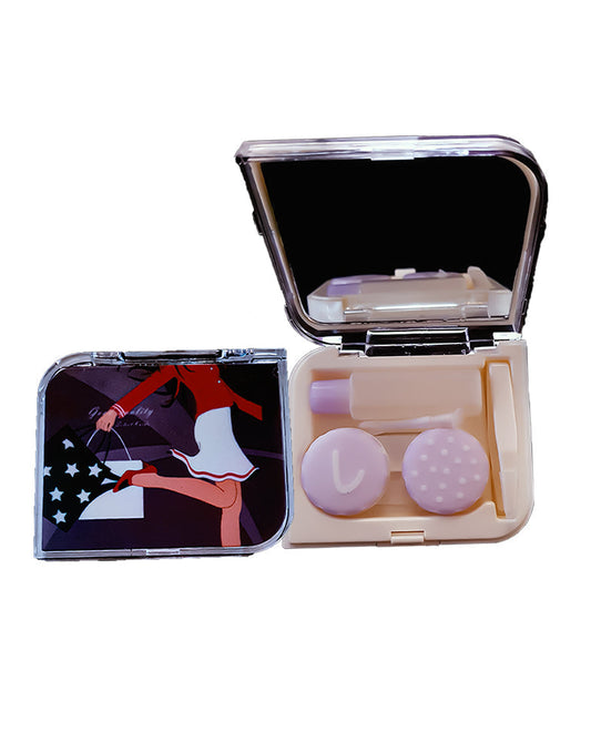 SHOPOHOLIC - Designer Contact Lens Cases - A8032RK ARCADIO