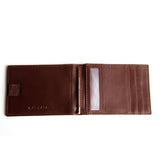 SLIM TRIM Textured Leather Money Clip ARMCN1014MR ARCADIO