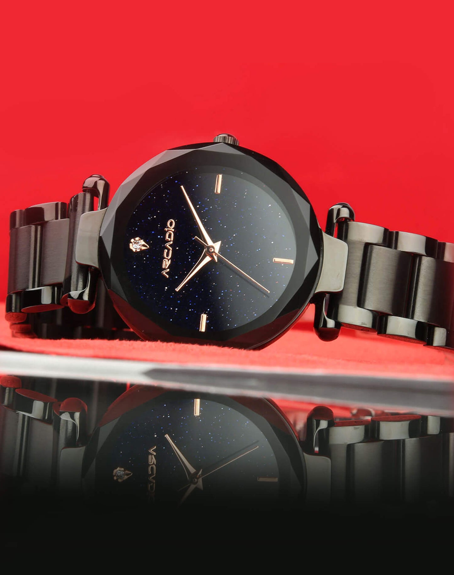 STARGAZE Bracelet Watch - Breathtaking Black - ARSG1001BK ARCADIO