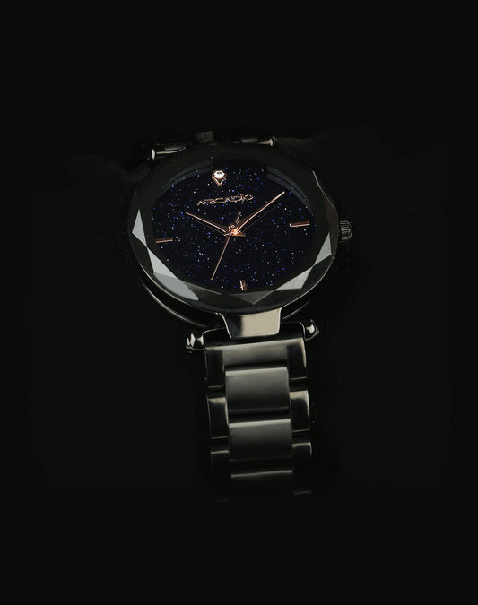 STARGAZE Bracelet Watch - Breathtaking Black - ARSG1001BK ARCADIO