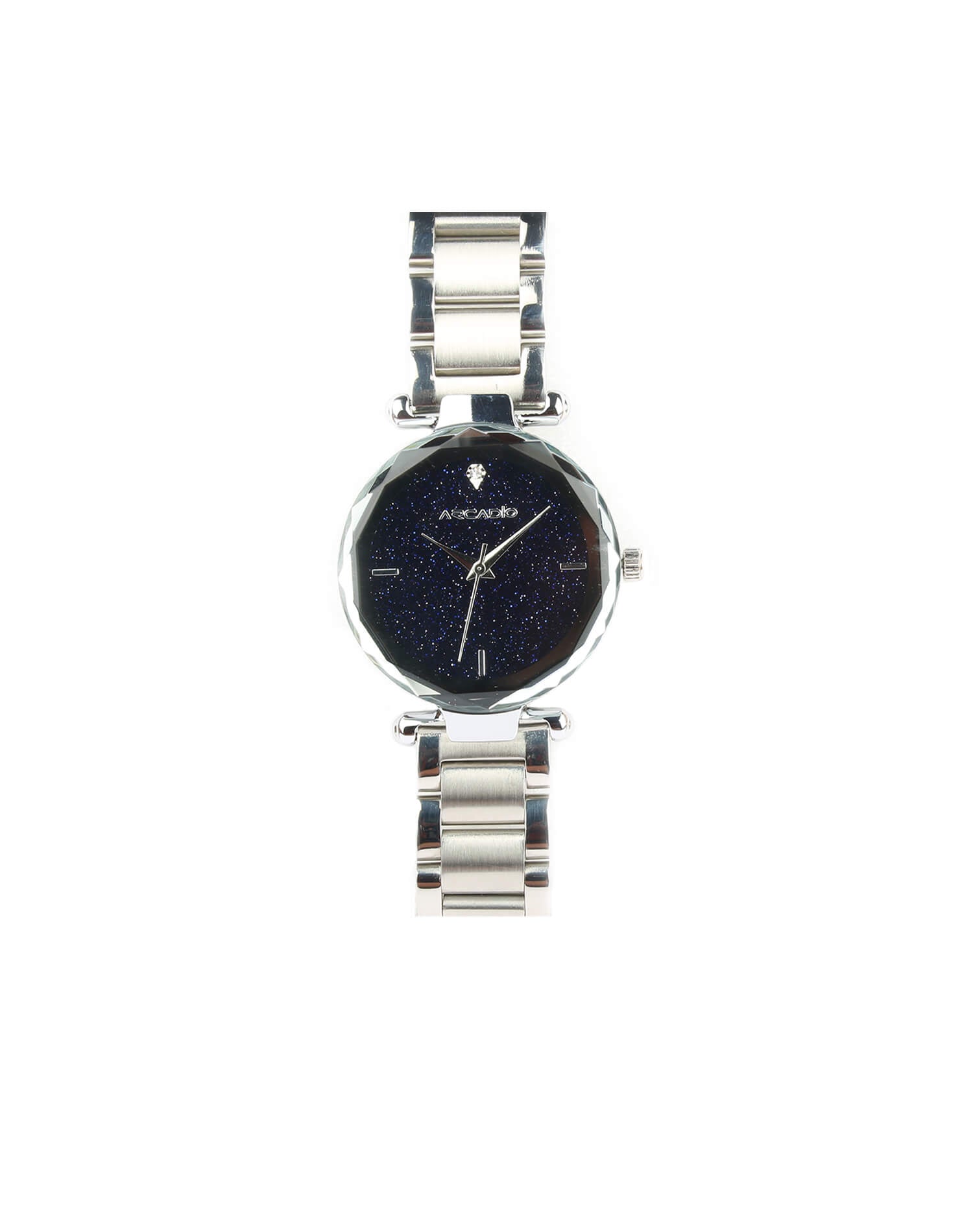 Tango Classic Ladies Quartz Silver Steel Diamond Bracelet Watch, 30mm