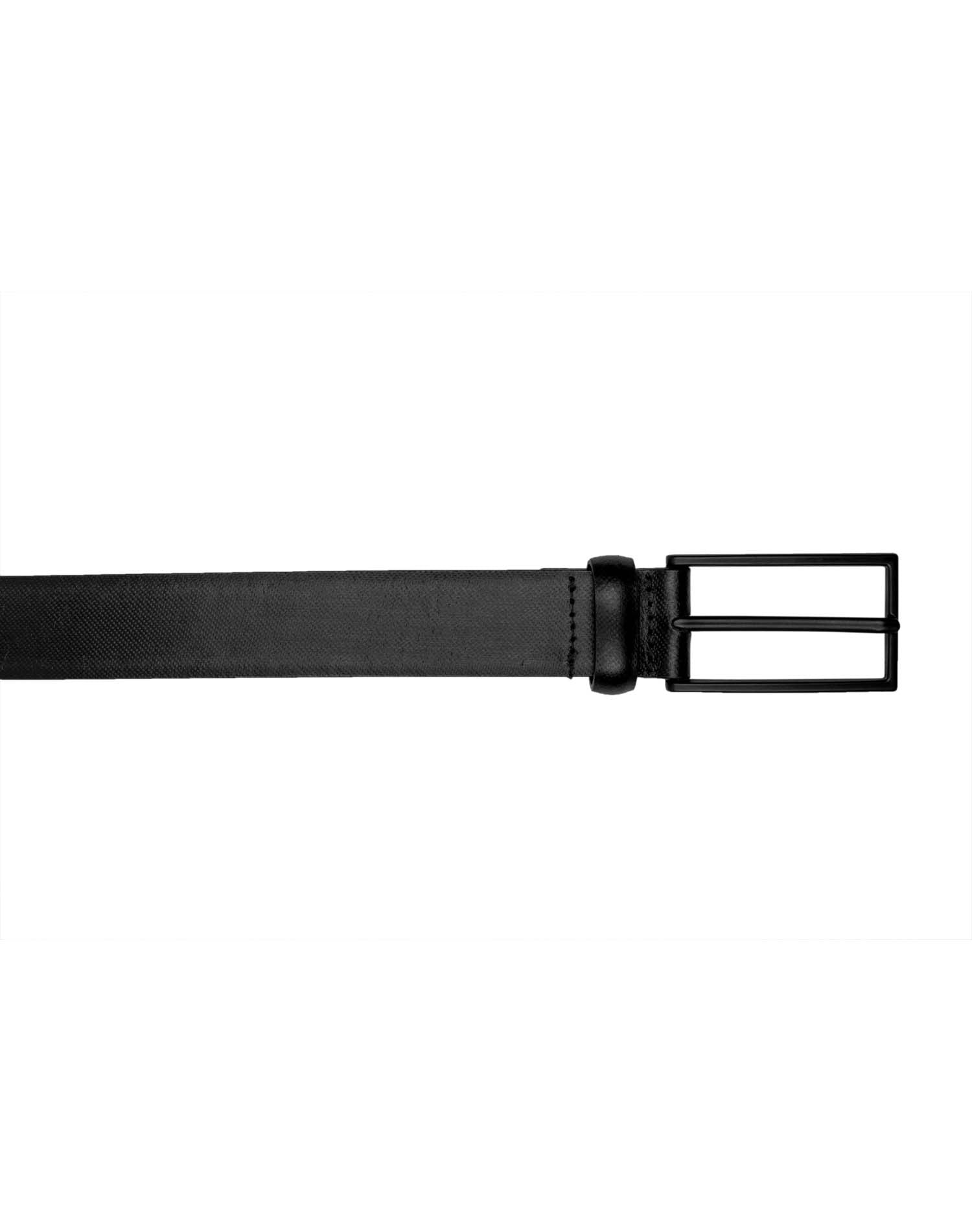 TIMELESS Textured Leather Belt ARB1003BK ARCADIO