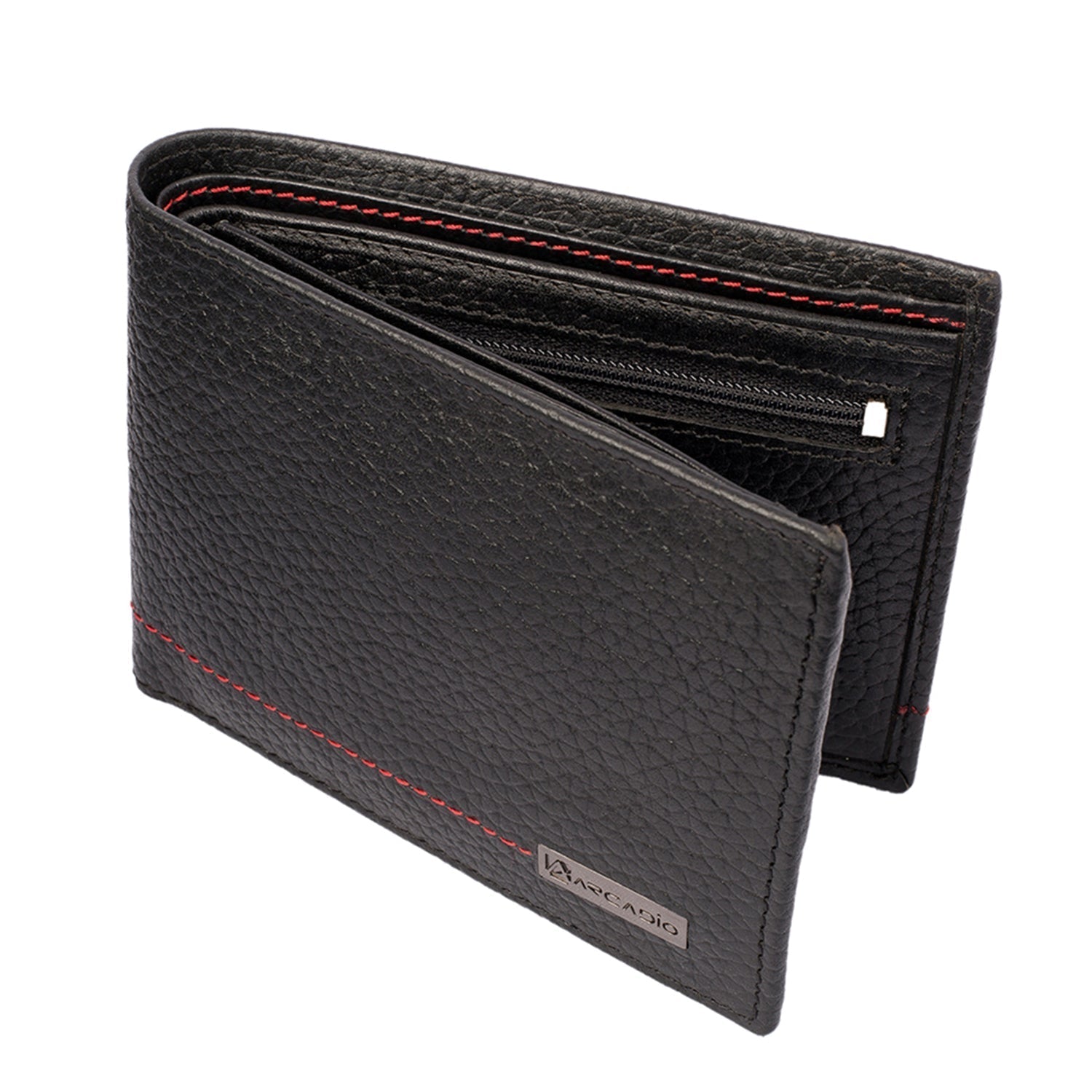 TWICE AS NICE Leather Wallet ARW1009BK ARCADIO