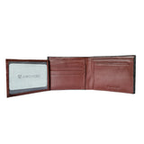 TWIN FUN Dual Toned Leather Wallet ARW1010BK ARCADIO