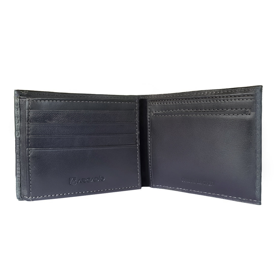 TWIN FUN Bifold Dual Toned Leather Wallet -ARW1010CO – ARCADIO