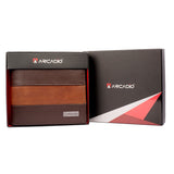 TWO MUCH Dual Toned Leather Wallet ARW1004BR ARCADIO