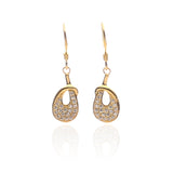 Venus Pendant Necklace and Earrings Set - ARJW1019GD ARCADIO