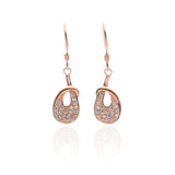 Venus Pendant Necklace and Earrings Set - ARJW1019RG ARCADIO