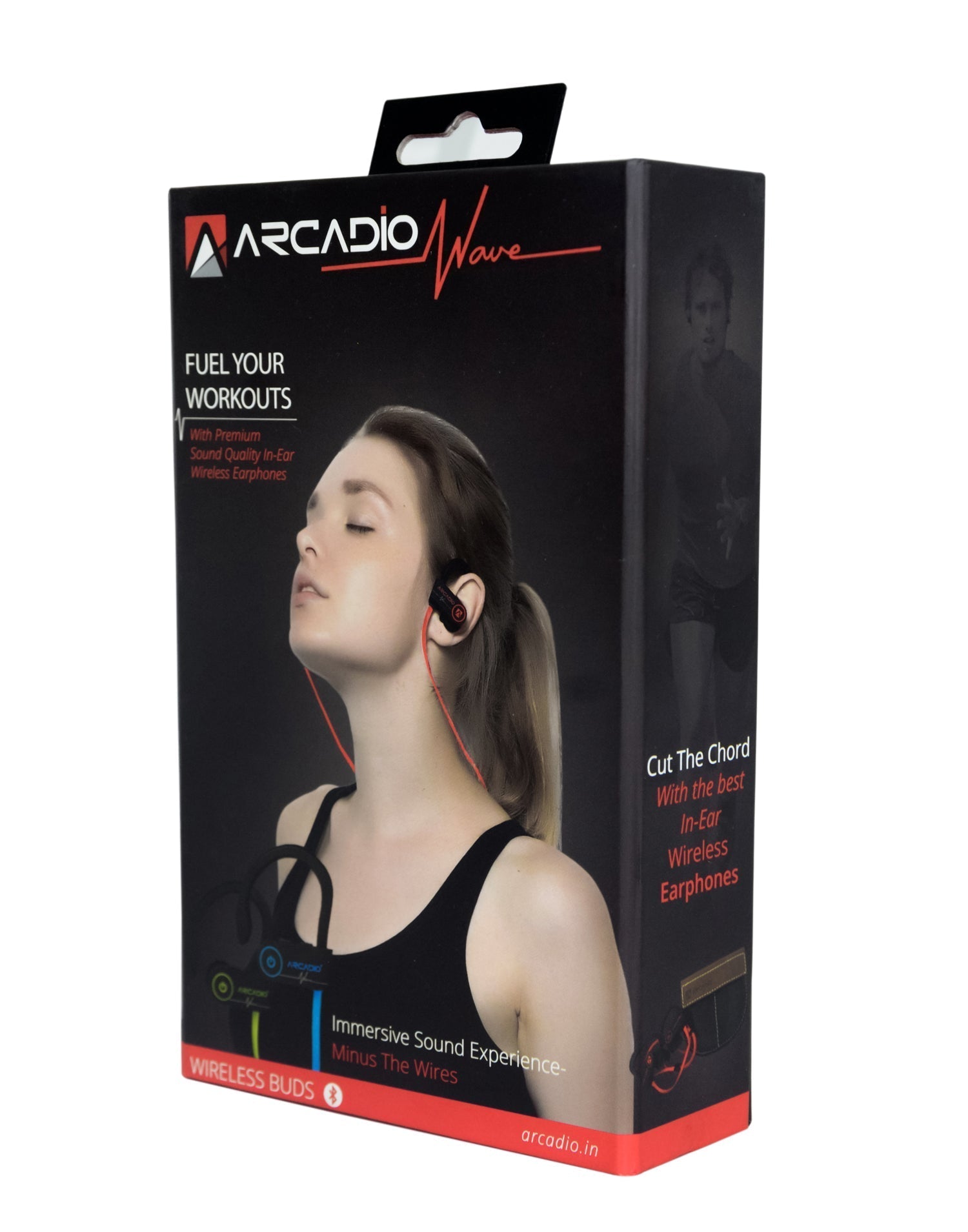 WAVE - Bluetooth Earphone - Blue ARCADIO