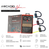 WAVE - Bluetooth Earphone - Red ARCADIO